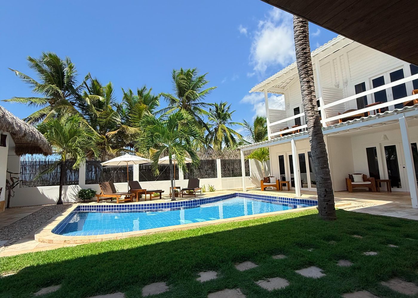 Resort garden